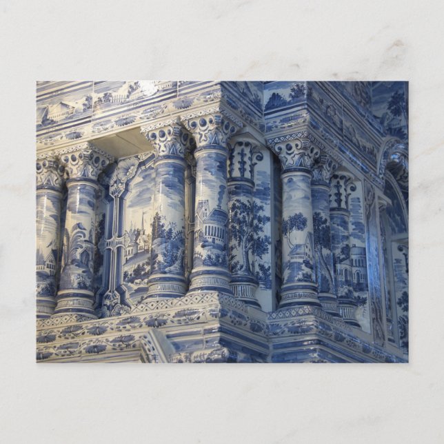 Cartão Postal Rússia, São Petersburgo, Pushkin, Catarina 2 (Frente)