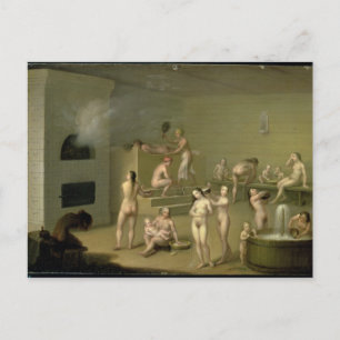 Cartão Postal Russo Bath, 1825