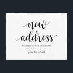 Cartão Postal Russo Moderno, Anúncio do novo endereço residencia<br><div class="desc">Este moderno design,  novo lar,  anúncio móvel,  mudança de postais de endereço (com o título do cartão,  novo endereço). É a maneira perfeita de anunciar aos seus amigos e familiares que se mudaram.
#TeeshaDerrick</div>