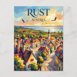 Cartão Postal Rustenburgo Áustria