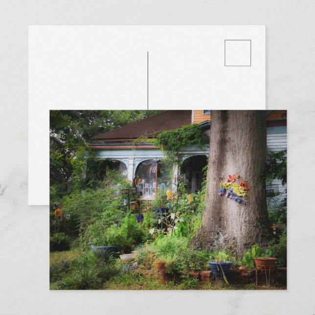 Cartão postal RUSTIC GARDEN (Frente/Verso)