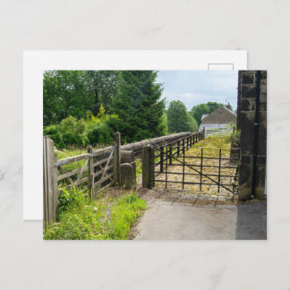 Cartão Postal Rustic Path, Mytholmroyd