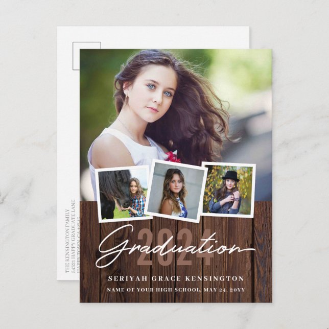 Cartão Postal Rústica Madeira A Qualquer Ano 4 Foto (Frente/Verso)