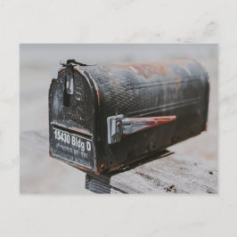 Cartão Postal Rusty Mailbox