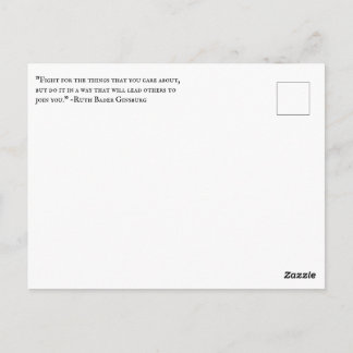 Cartão Postal Ruth Bader Ginsburg