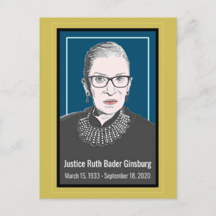 Cartão postal Ruth Bader Ginsburg