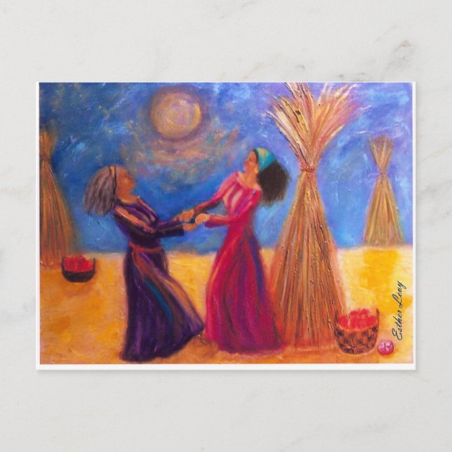 Cartão Postal Ruth e Naomi (Frente)