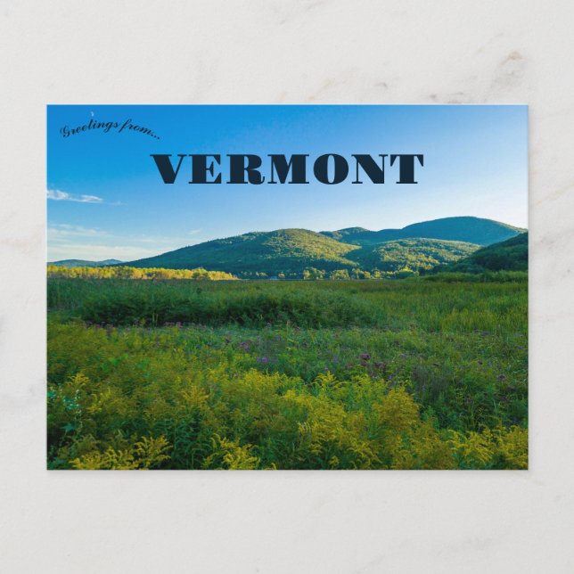 Cartão Postal Rutland Vermont  (Frente)