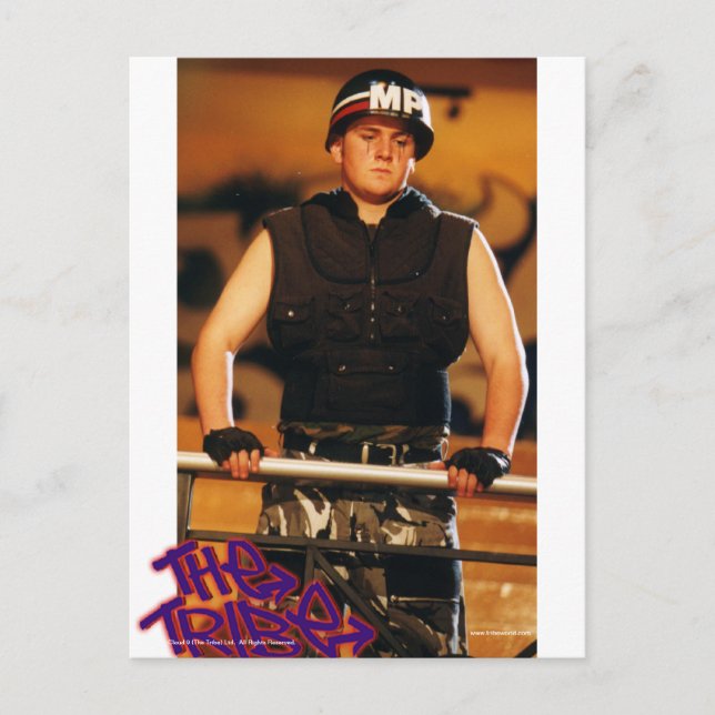 Cartão Postal Ryan The Tribe (Frente)
