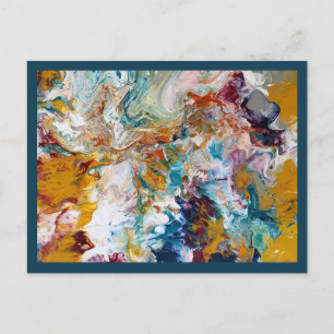 Cartão postal S de 4,25x5,6" navegando em 2020