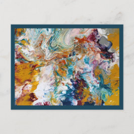 Cartão postal S de 4,25x5,6" navegando em 2020