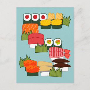 Cartão postal S para Sushi