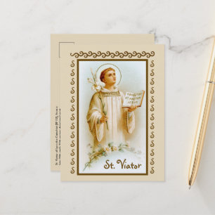 Cartão Postal S. Viator de Lyon o Catequista (BF 02)
