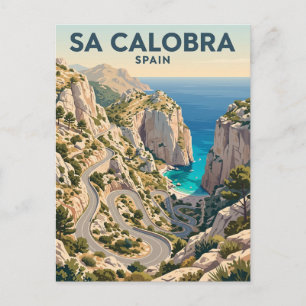 Cartão Postal Sa Calobra Espanha