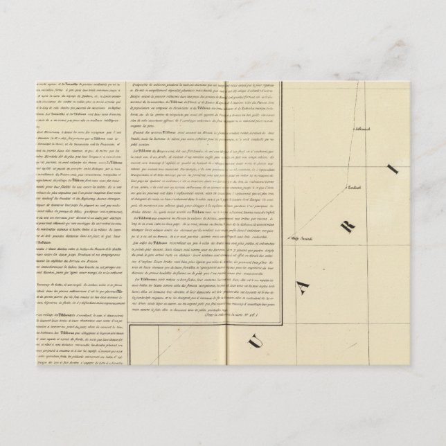 Cartão Postal Saara, Argélia, África 15 (Frente)