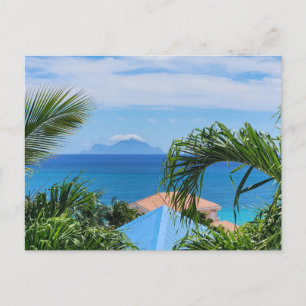 Cartão Postal Saba em verte