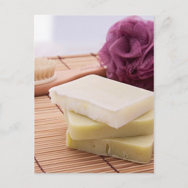 Cartão Postal Sabão artesanal (Frente)