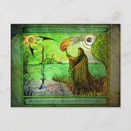 Cartão Postal Sábio - Cartãozinho