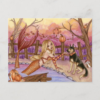 Cartão Postal Sabrina - Cartão-postal Sereia de Queda