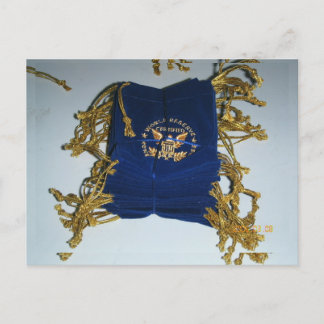 Cartão Postal Saco da moeda, bolsa velvet, saco de Impressão de 