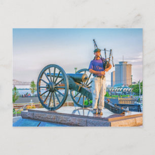 Cartão Postal Sacos no Cartão-postal Sunset