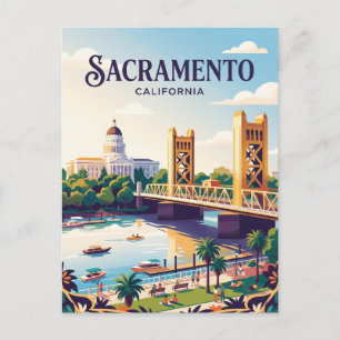 Cartão Postal Sacramento Califórnia