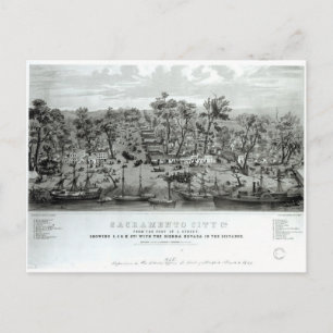 Cartão Postal Sacramento City, Califórnia