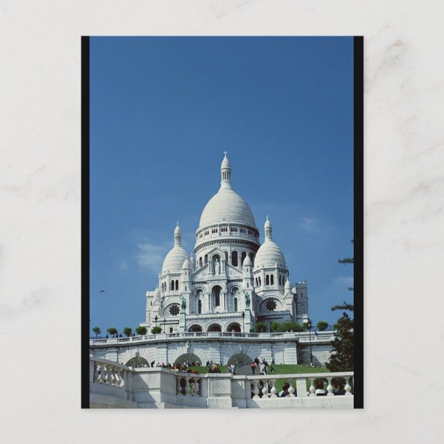 Cartão Postal Sacré-Coeur Basilica (Frente)