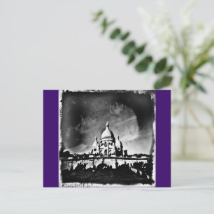 Cartão Postal Sacre Coeur BW
