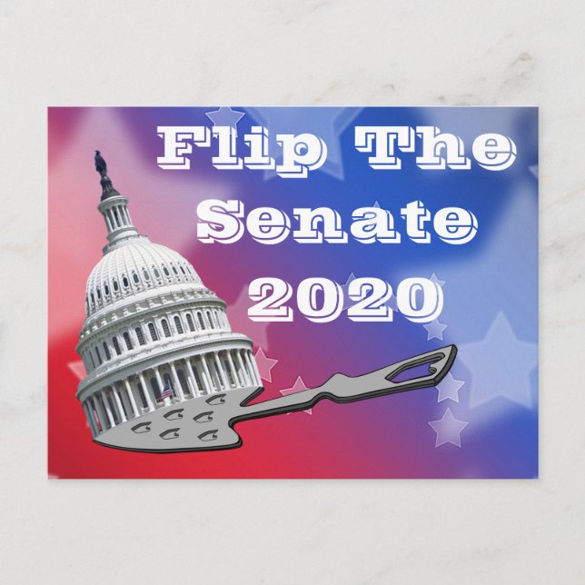 Cartão Postal Sacudir Da Votação No Senado De 2020 (Frente)