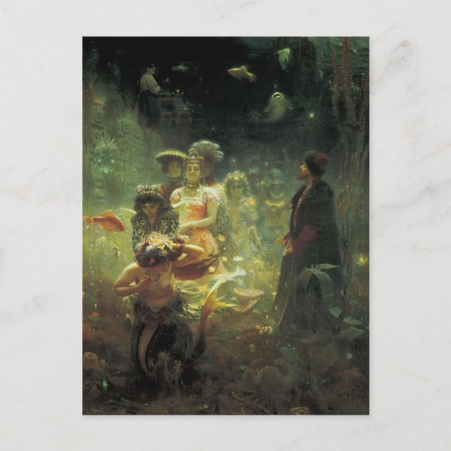 Cartão Postal Sadko no Reino Submarino (Frente)