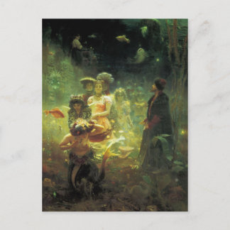 Cartão Postal Sadko no Reino Submarino por Ilya Repin