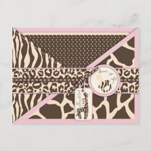 Cartão postal Safari Girl TY