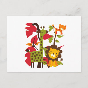 Cartão Postal Safari Life