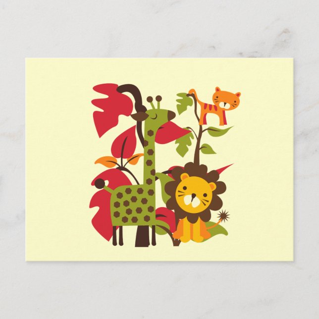 Cartão Postal Safari Life (Frente)