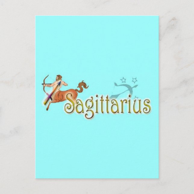 Cartão Postal Saggitarius (Frente)