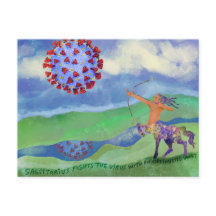 Sagitário luta contra o vírus da gripe