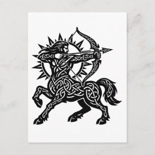Cartão Postal Sagitário — O Arqueiro por BurnsInHell