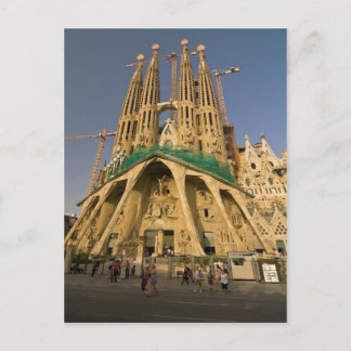 Cartão Postal Sagrada Família de Barcelona