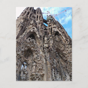 Cartão Postal Sagrada Familia, Façada da Natividade - Foto de Ba