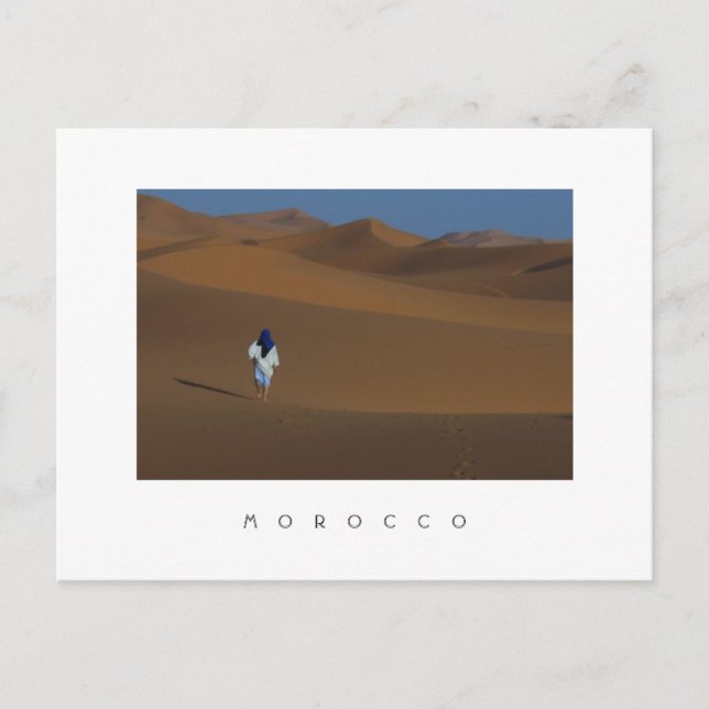 Cartão postal Sahara (Frente)