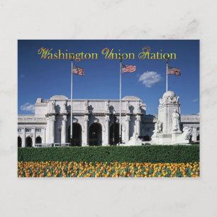 Cartão Postal Saída da Estação da União, Washington, D.C.