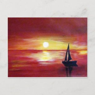 Cartão Postal Sail Away