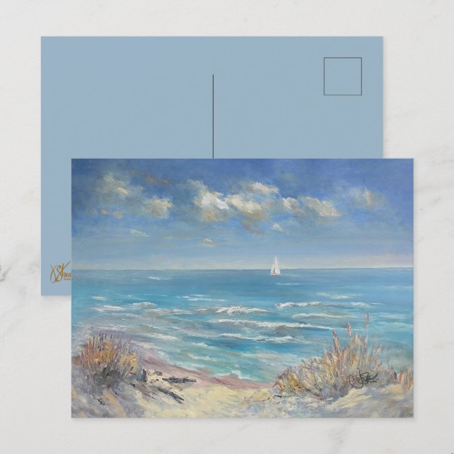Cartão Postal Sail On (Frente/Verso)