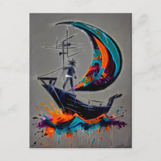 Cartão Postal Sail Your Own Storm