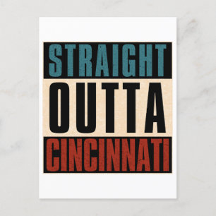 Cartão Postal Saindo direto de Cincinnati Ohio OH