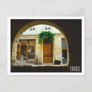 Cartão Postal Saint-Émilion França Arquitetura Francês Gironde