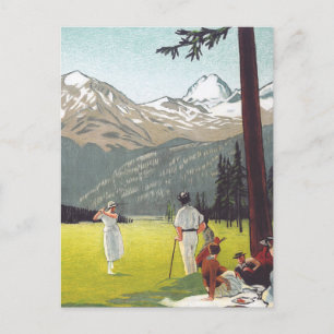 Cartão Postal Saint Moritz por Emil Cardinaux