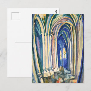 Cartão Postal Saint-Séverin Robert Delaunay