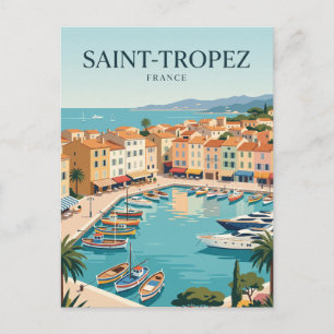 Cartão Postal Saint-Tropez França